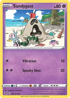 Sandygast #125, Reverse Foil