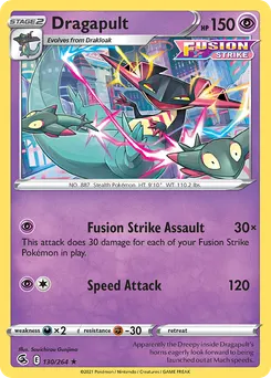 Dragapult #130, Reverse Foil