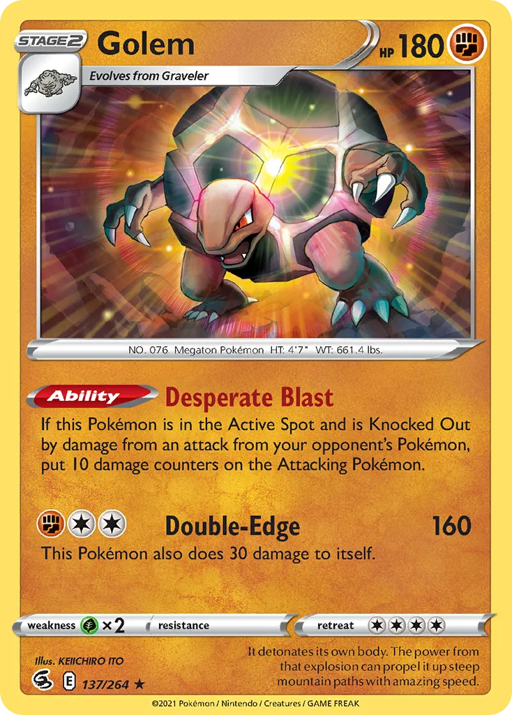 Golem #137, Fusion Strike