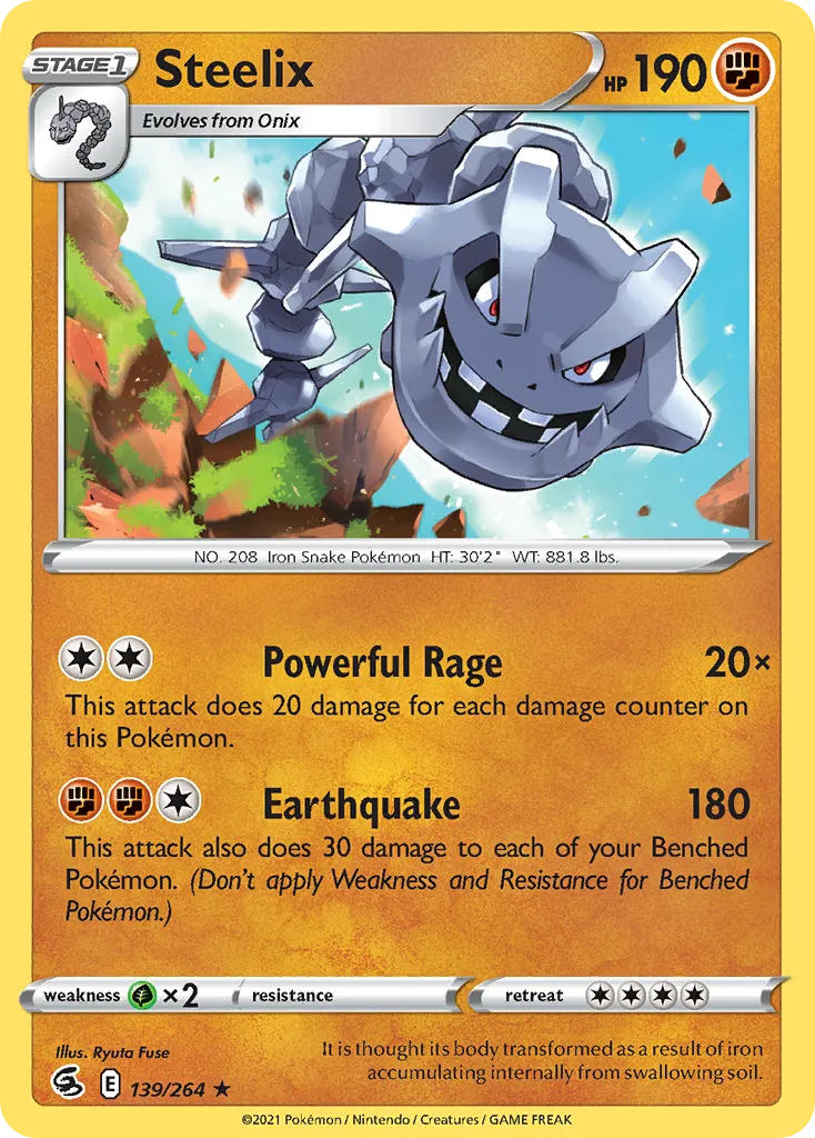 Steelix #139, Fusion Strike