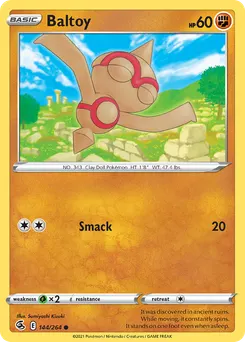 Baltoy #144, Reverse Foil