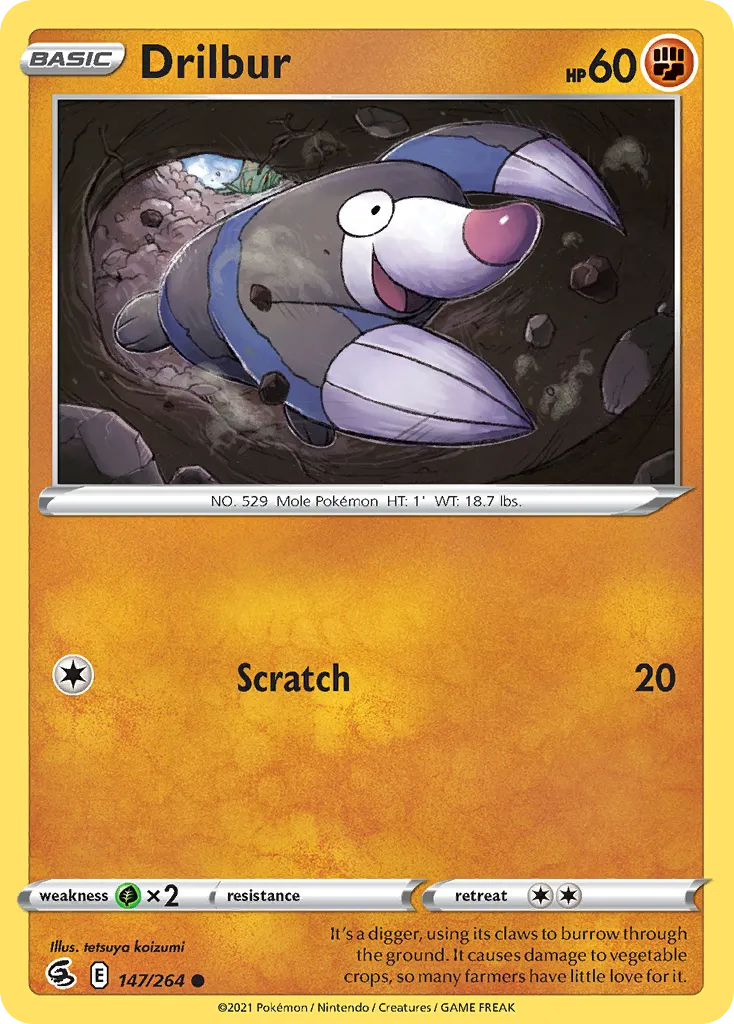 Drilbur #147, Fusion Strike