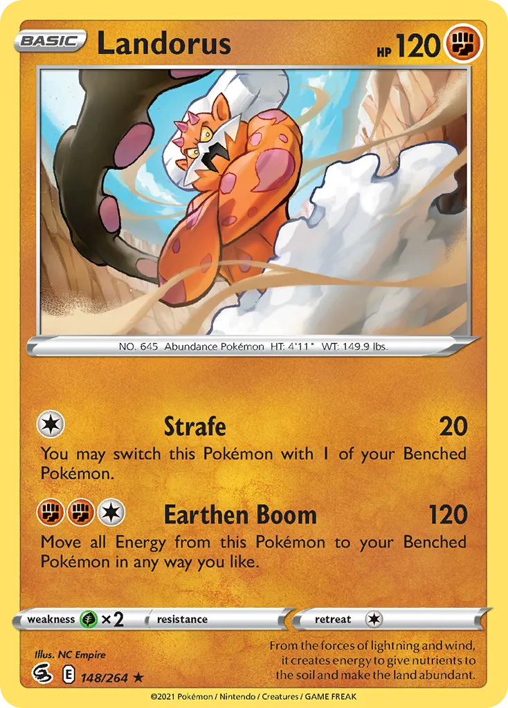 Landorus #148, Fusion Strike