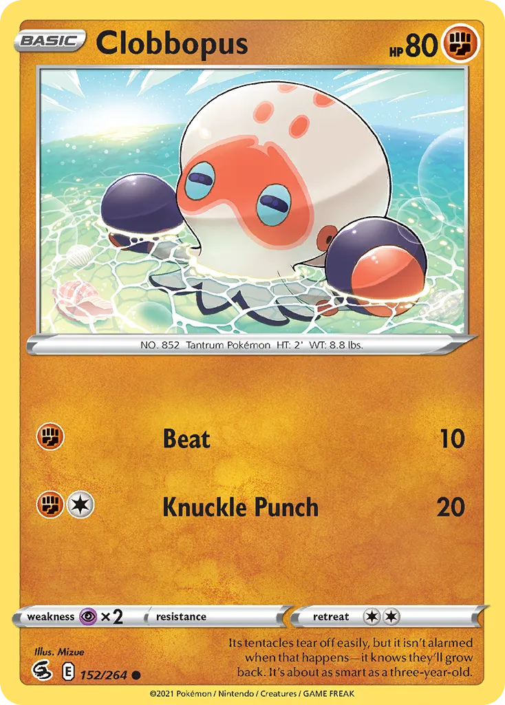 Clobbopus #152, Fusion Strike