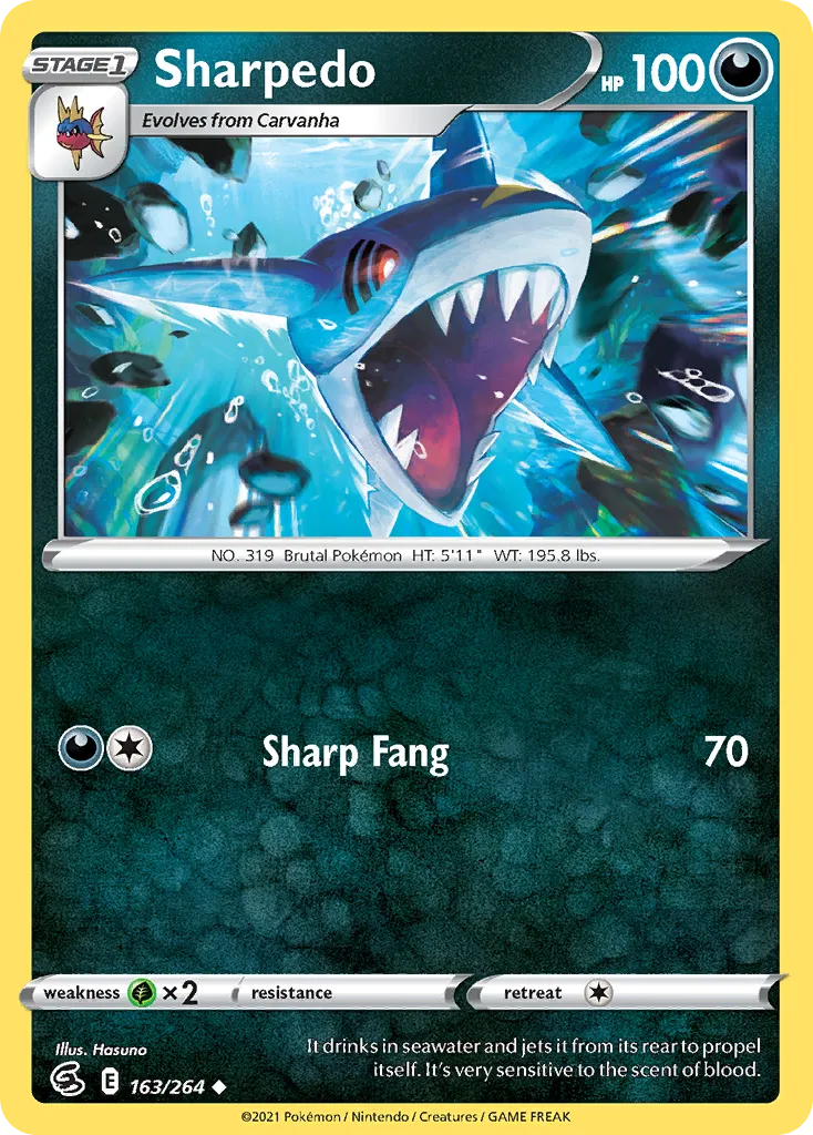 Sharpedo #163, Fusion Strike