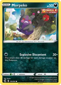 Morpeko #179, Reverse Foil
