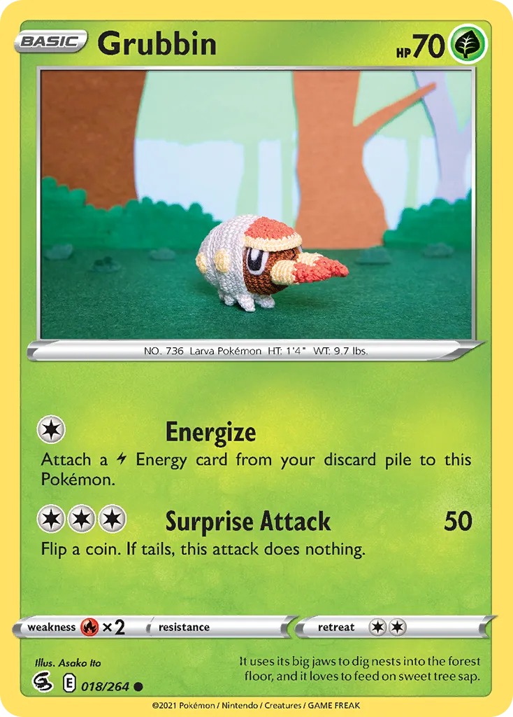 Grubbin #18, Fusion Strike