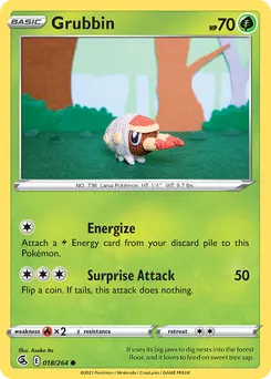 Grubbin #18, Reverse Foil