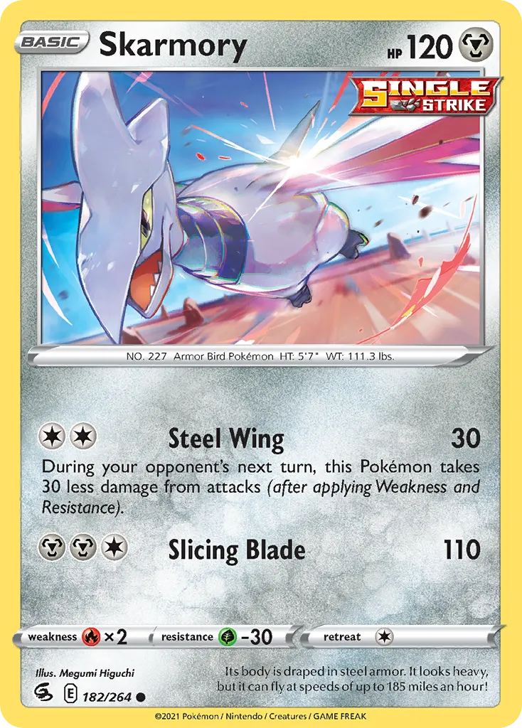 Skarmory #182, Fusion Strike