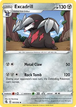 Excadrill #183, Standard