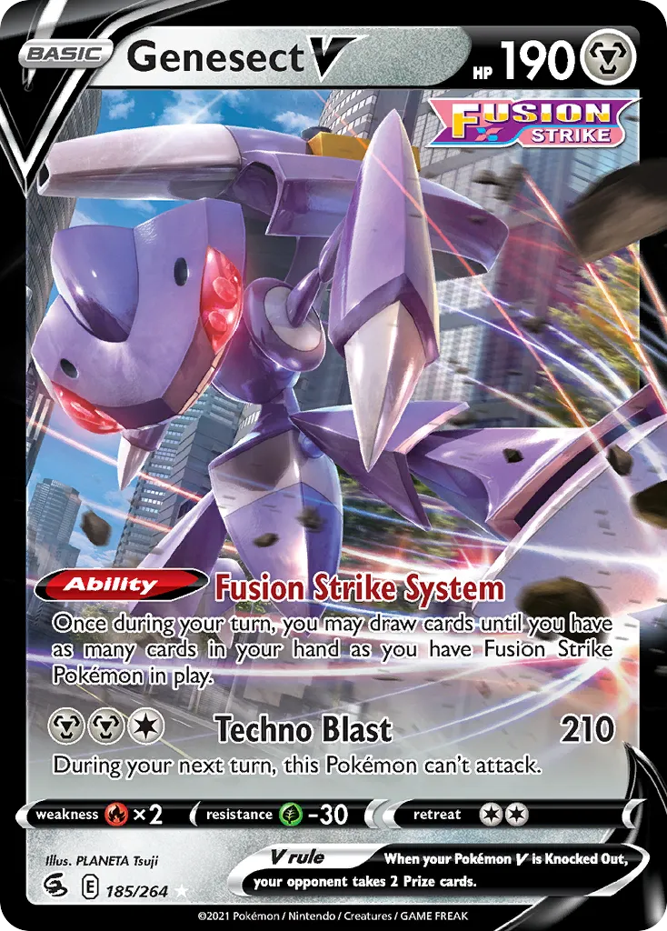 Genesect V #185, Fusion Strike