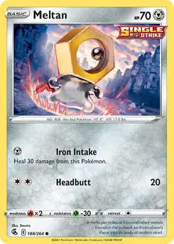 Meltan #188, Reverse Foil