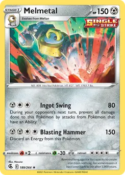 Melmetal #189, Standard