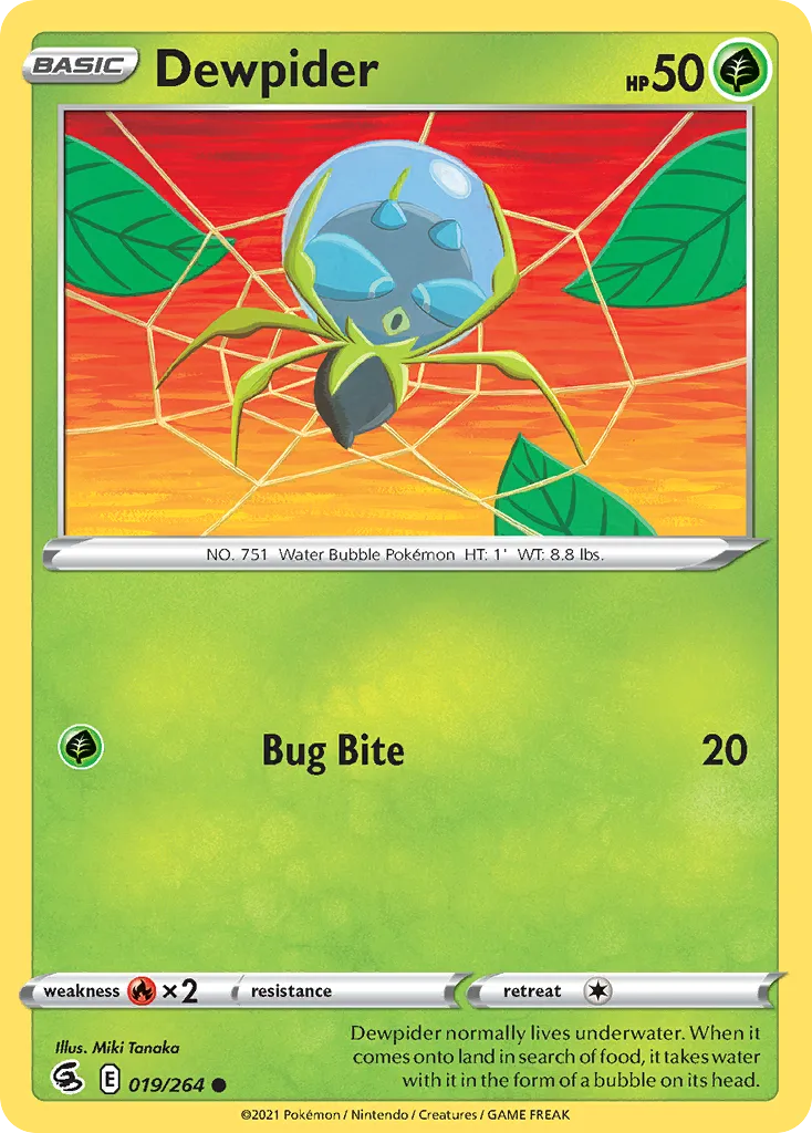 Dewpider #19, Fusion Strike