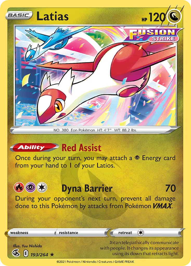 Latias #193, Fusion Strike