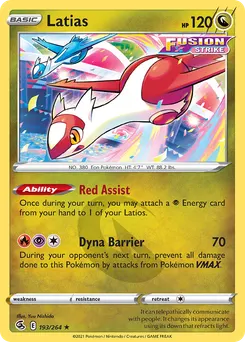 Latias #193, Reverse Foil