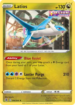 Latios #194, Reverse Foil