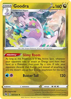 Goodra #197, Reverse Foil