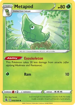 Metapod #2, Reverse Foil