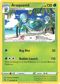 Araquanid #20, Reverse Foil