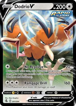 Dodrio V #201, Standard