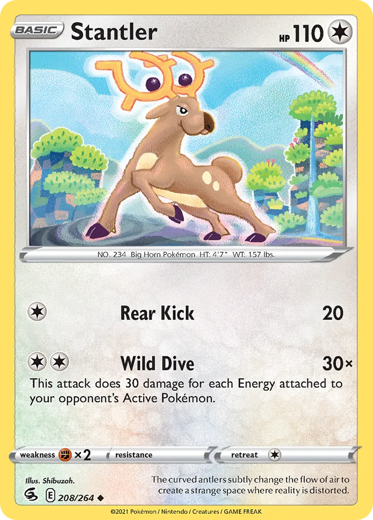 Stantler #208, Fusion Strike