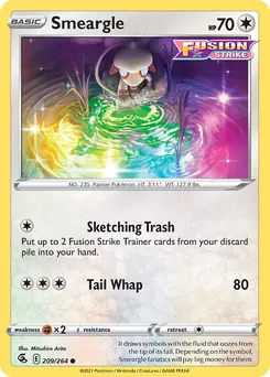 Smeargle #209, Reverse Foil
