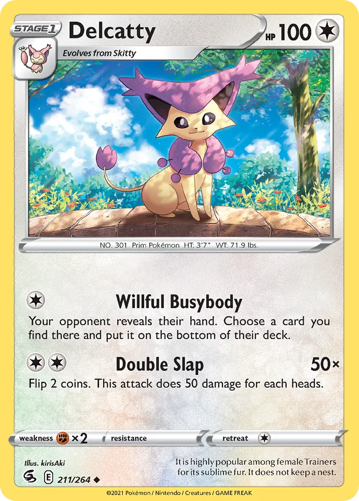 Delcatty #211, Fusion Strike