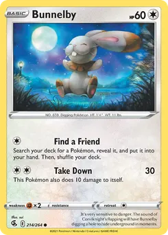 Bunnelby #214, Reverse Foil