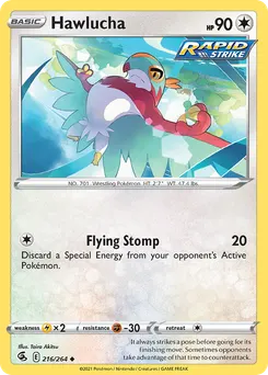 Hawlucha #216, Standard
