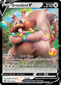 Greedent V #217, Standard