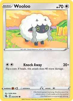 Wooloo #222, Cosmos-Boltund V Box
