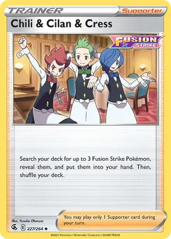 Chili & Cilan & Cress #227, Reverse Foil