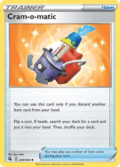 Cram-o-matic #229, Reverse Foil
