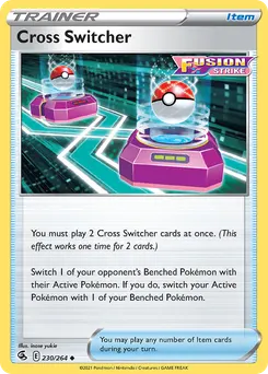 Cross Switcher #230, Reverse Foil
