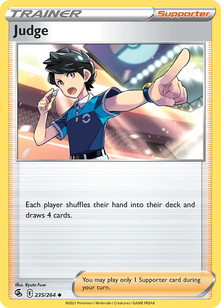 Judge #235, Fusion Strike Reverse Foil