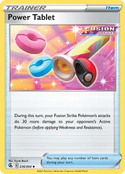 Power Tablet #236, Reverse Foil