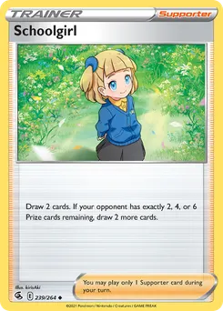 Schoolgirl #239, Reverse Foil