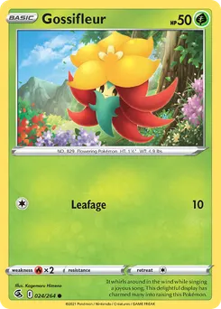 Gossifleur #24, Reverse Foil