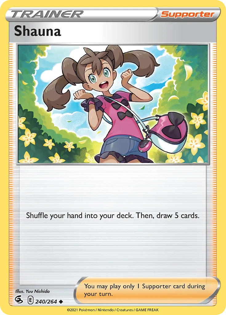 Shauna #240, Fusion Strike Reverse Foil