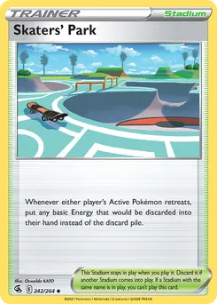 Skaters' Park #242, Reverse Foil