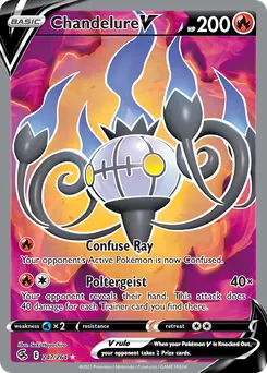 Chandelure V #247, Standard