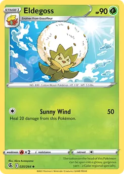Eldegoss #25, Reverse Foil