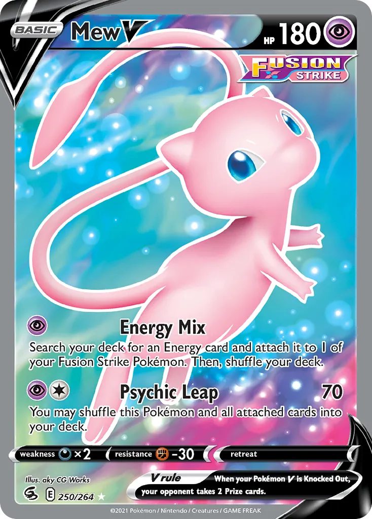 Mew V #250, Fusion Strike