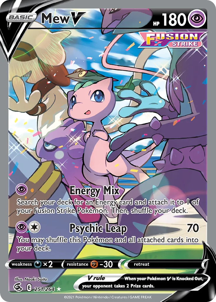 Mew V #251, Fusion Strike