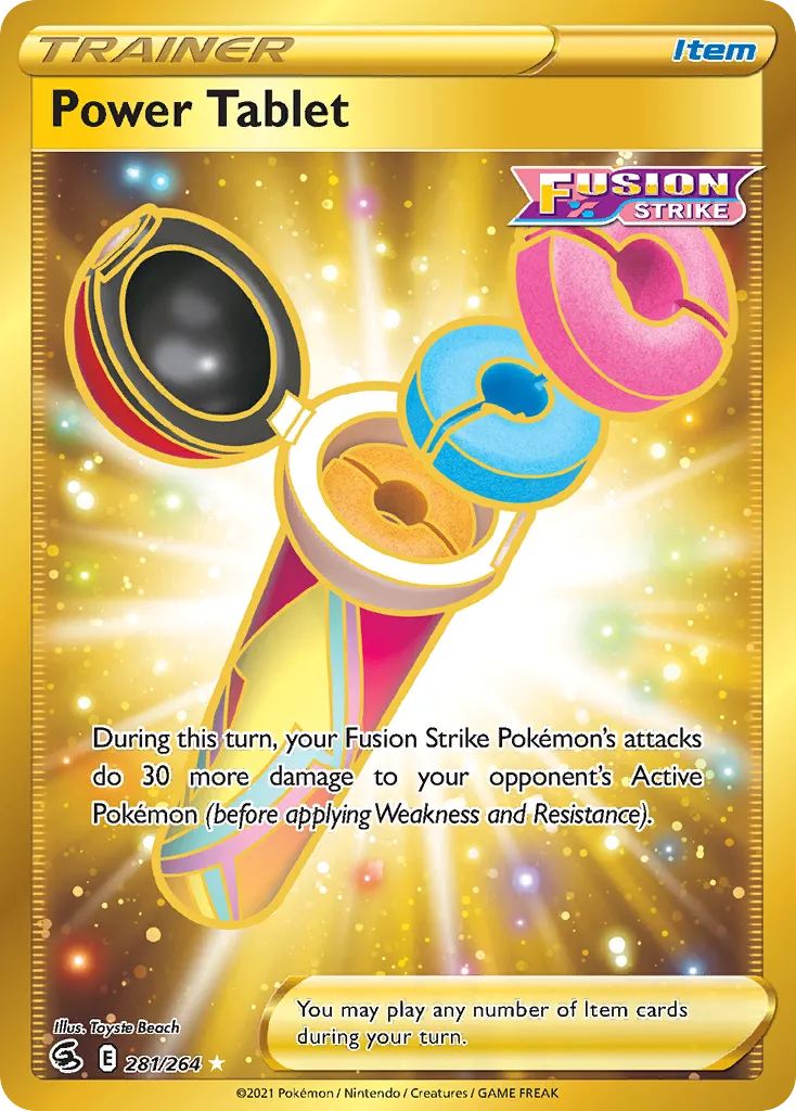 Power Tablet #281, Fusion Strike Secret