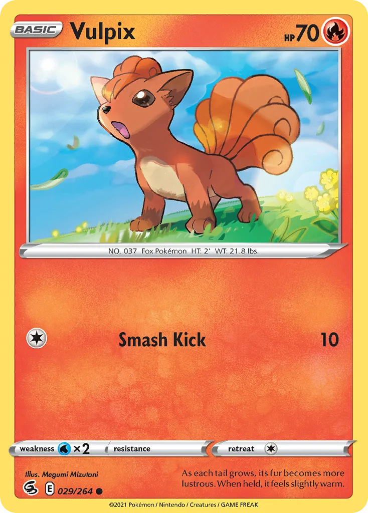 Vulpix #29, Fusion Strike
