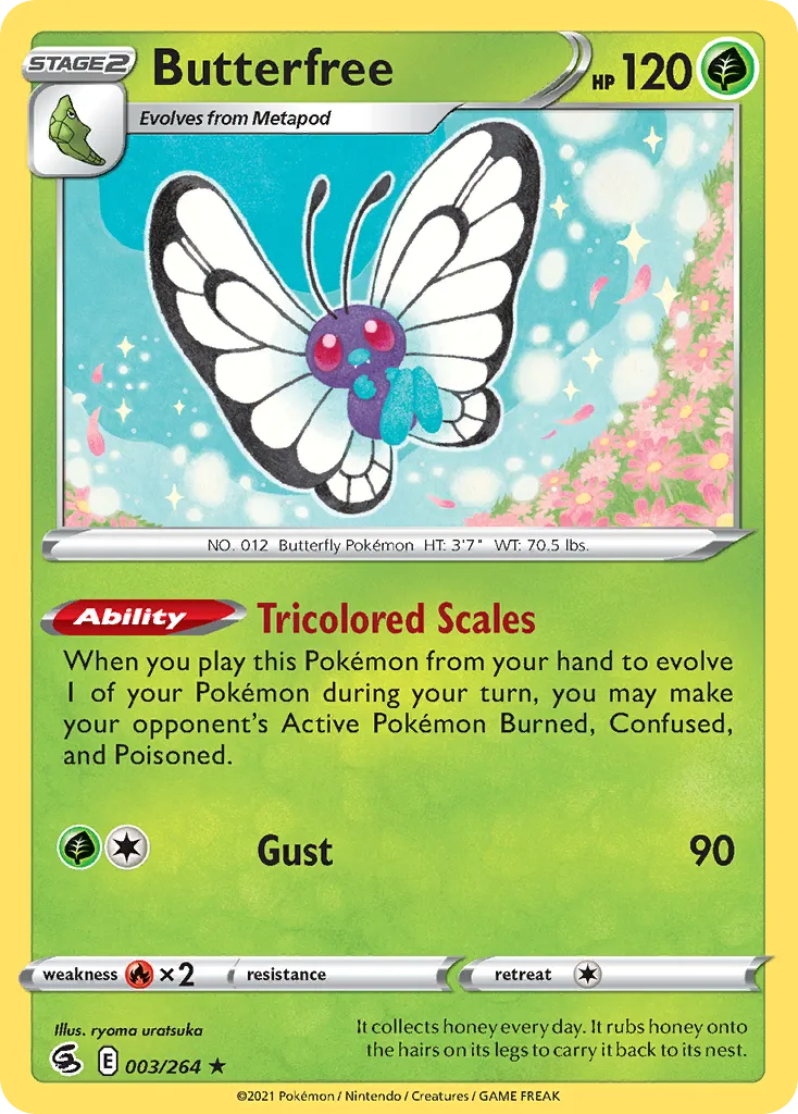 Butterfree #3, Fusion Strike