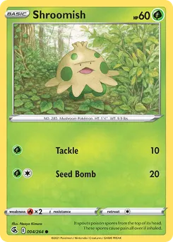 Shroomish #4, Reverse Foil