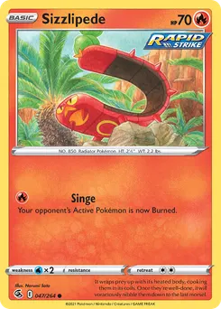 Sizzlipede #47, Reverse Foil